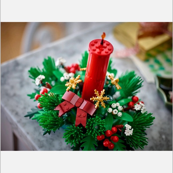 SALE Sealed LEGO Christmas Table Decoration Set 40743 with candle and greenery - Picture 6 of 6